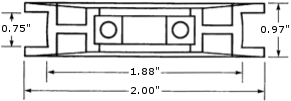 Flat Idler Dimensions