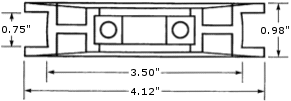 Flat Idler Dimensions